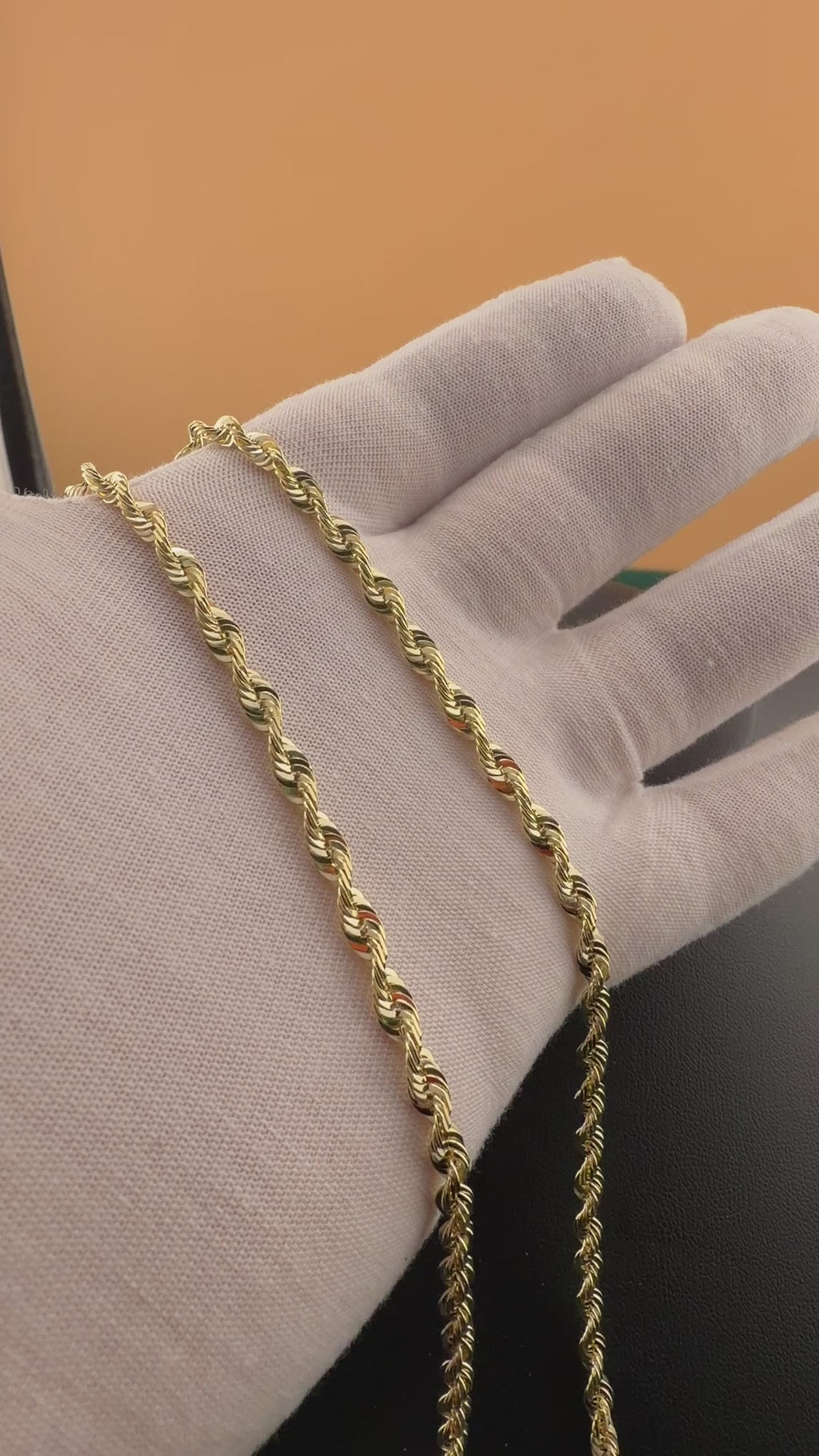 Solid Super Light Rope Necklace