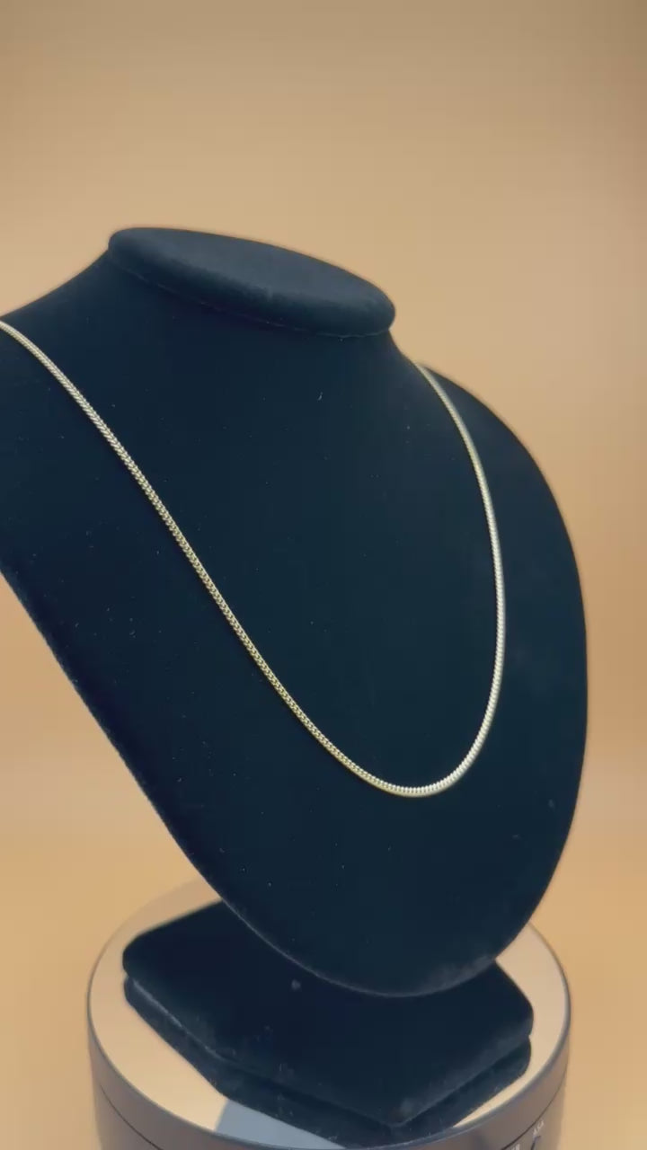 14K Solid Gold Miami Cuban Chain 2.2mm – Real Gold 16”-24”