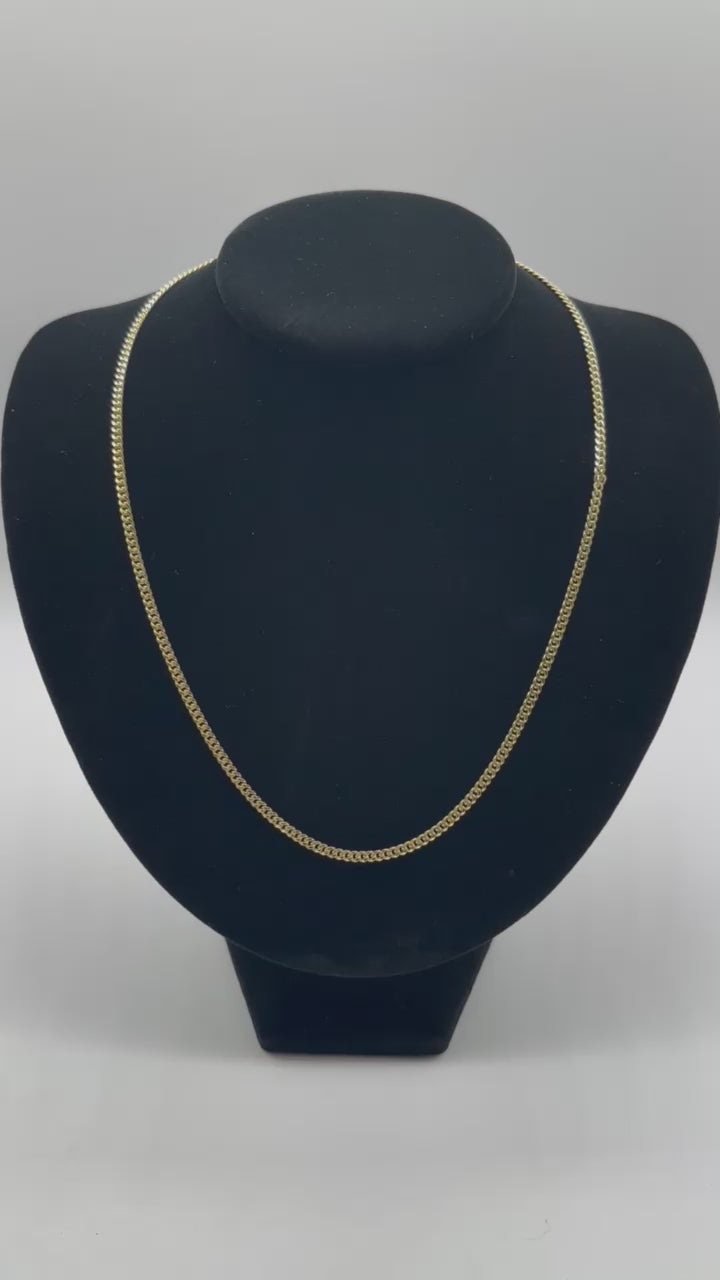 14K Gold Hollow Miami Cuban Chain