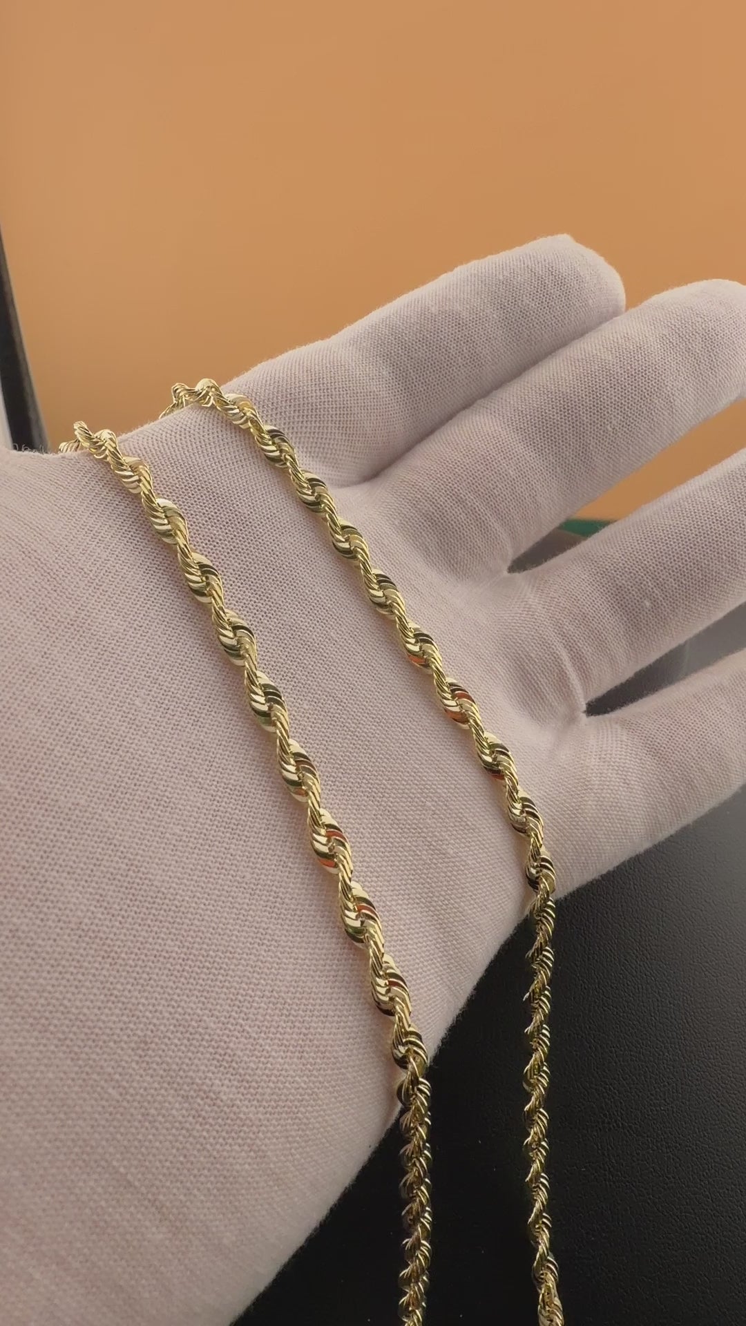 Solid Super Light Rope Necklace